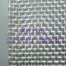 Pure Silver Mesh / Sterling Silver Mesh / Silver Wire Mesh pour batterie / électricité / Expérience en laboratoire --- usine de 30 ans